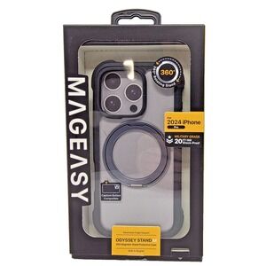 MAGEASY Oddyssey 2024 Iphone 16 Pro 360 Degree Rotating Stand Shock Proof Case